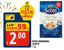 Tigros Riso carnaroli SCOTTI offerta