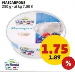 PENNY Mascarpone VALBONTÀ offerta