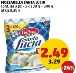 PENNY Mozzarella SANTA LUCIA offerta