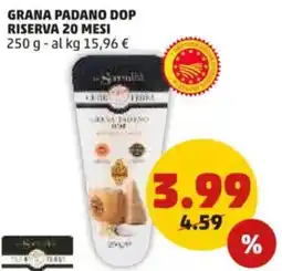 PENNY Grana padano dop riserva 20 mesi offerta