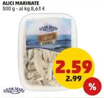 PENNY Alici marinate GRAN MARE offerta