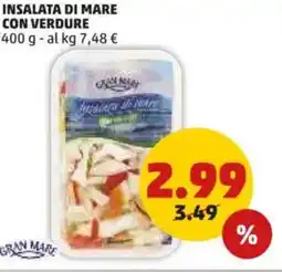 PENNY Insalata di mare con verdure GRAN MARE offerta