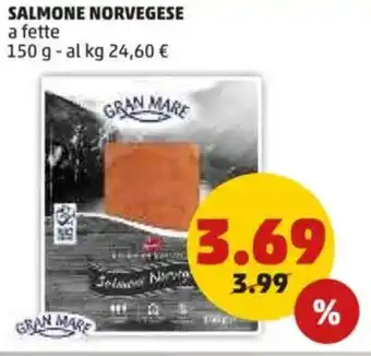 PENNY Salmone norvegese GRAN MARE offerta