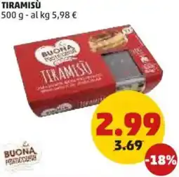 PENNY Tiramisù offerta