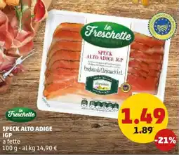 PENNY Speck alto adige igp a fette offerta