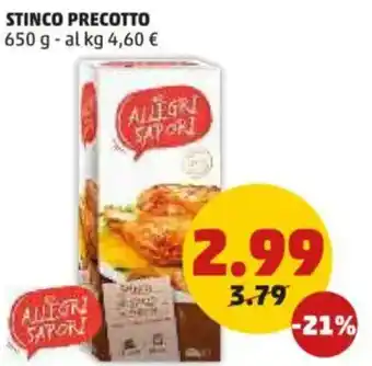 PENNY Stinco precotto offerta