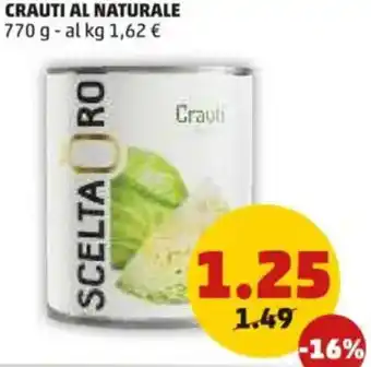 PENNY Crauti al naturale offerta