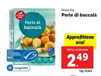 Lidl Ocean Sea Perle di baccalà offerta