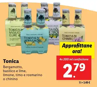 Lidl Tonica offerta