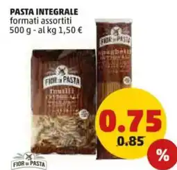 PENNY Pasta integrale formati assortiti offerta