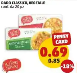 PENNY Dado classico, vegetale offerta