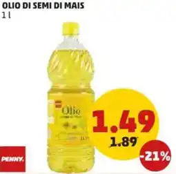 PENNY Olio di semi di mais PENNY offerta