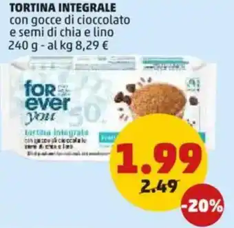 PENNY Tortina integrale offerta