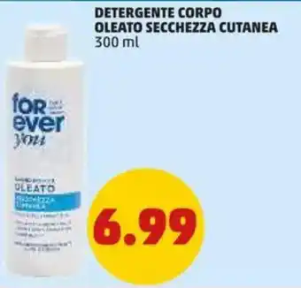 PENNY Detergente corpo oleato secchezza cutanea offerta