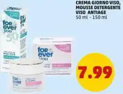 PENNY Crema giorno viso, mousse detergente viso antiage offerta