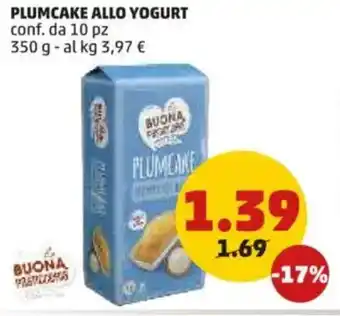 PENNY Plumcake allo yogurt offerta