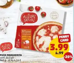 PENNY Pizza margherita ALLEGRI SAPORI offerta