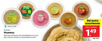 Lidl Vemondo Hummus offerta