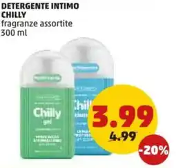 PENNY Detergente intimo CHILLY offerta