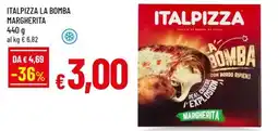 Famila ITALPIZZA la bomba margherita offerta