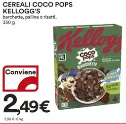 Ipercoop Cereali coco pops KELLOGG'S offerta