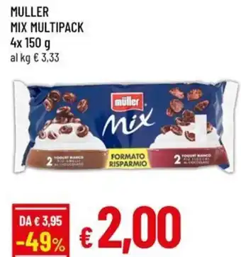 Famila MULLER Mix multipack offerta