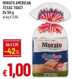 Famila MORATO American texas toast offerta
