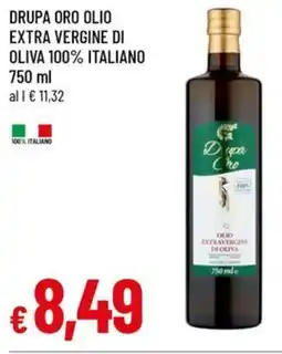 Famila DRUPA ORO olio extra vergine di oliva 100% italiano offerta