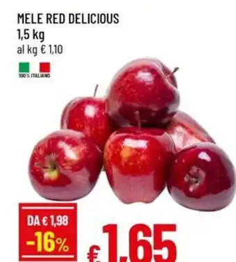 Famila Mele red delicious offerta