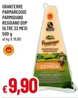 Famila GRANTERRE Parmareggio parmigiano reggiano dop oltre 22 mesi offerta