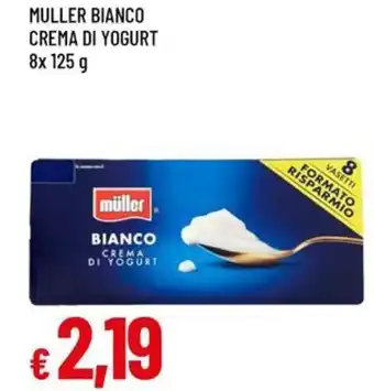 Famila MULLER bianco crema di yogurt offerta