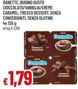 Famila DANETTE budino gusto offerta