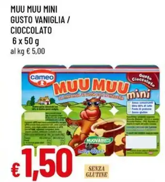 Famila CAMEO Muu muu mini gusto vaniglia / cioccolato offerta