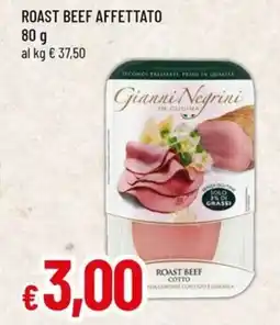 Famila Roast beef affettato offerta
