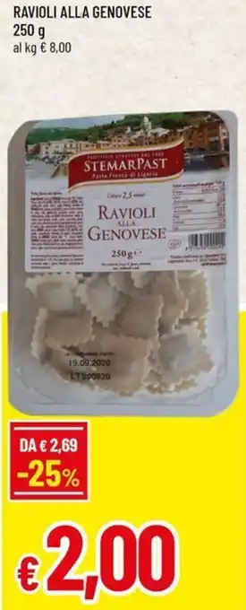 Famila Ravioli alla genovese offerta