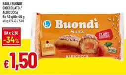 Famila BAULI Buondi' cioccolato / albicocca offerta