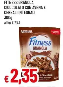 Famila FITNESS Granola cioccolato con avena e cereali integrali offerta