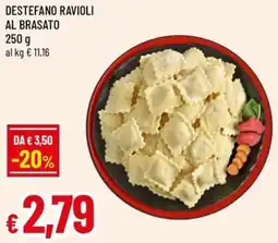 Famila Destefano ravioli al brasato offerta