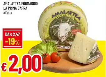 Famila Amalattea formaggio la prima capra offerta