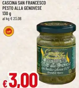 Famila CASCINA SAN FRANCESCO pesto alla genovese offerta