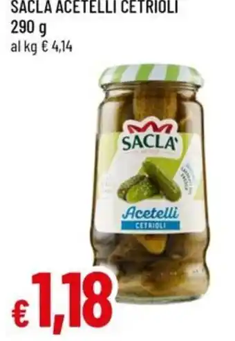 Famila SACLÀ acetelli cetrioli offerta