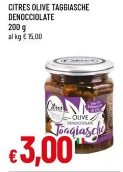 Famila CITRES olive taggiasche denocciolate offerta