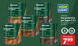 Lidl PARKSIDE Gel protettivo per legno offerta