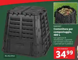 Lidl PARKSIDE Contenitore per compostaggio offerta