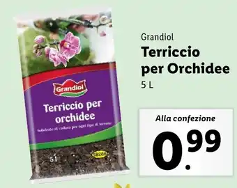 Lidl Grandiol Terriccio per Orchidee offerta