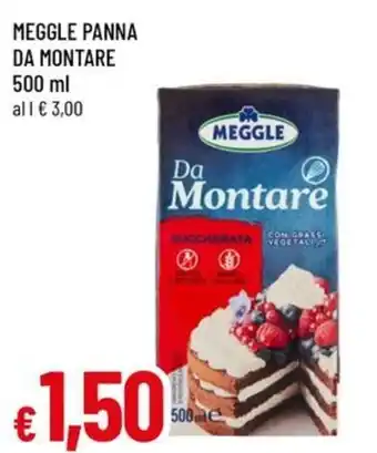 Famila MEGGLE Panna da montare offerta