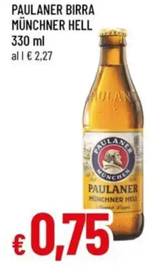 Famila PAULANER Birra münchner hell offerta