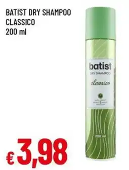 Famila BATIST Dry shampoo classico offerta