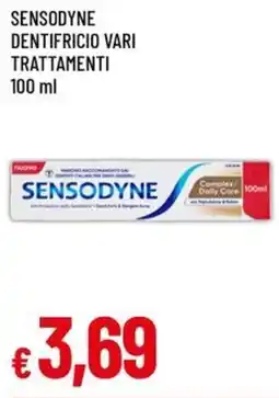 Famila SENSODYNE Dentifricio vari trattamenti offerta