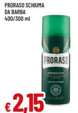 Famila PRORASO Schiuma da barba offerta